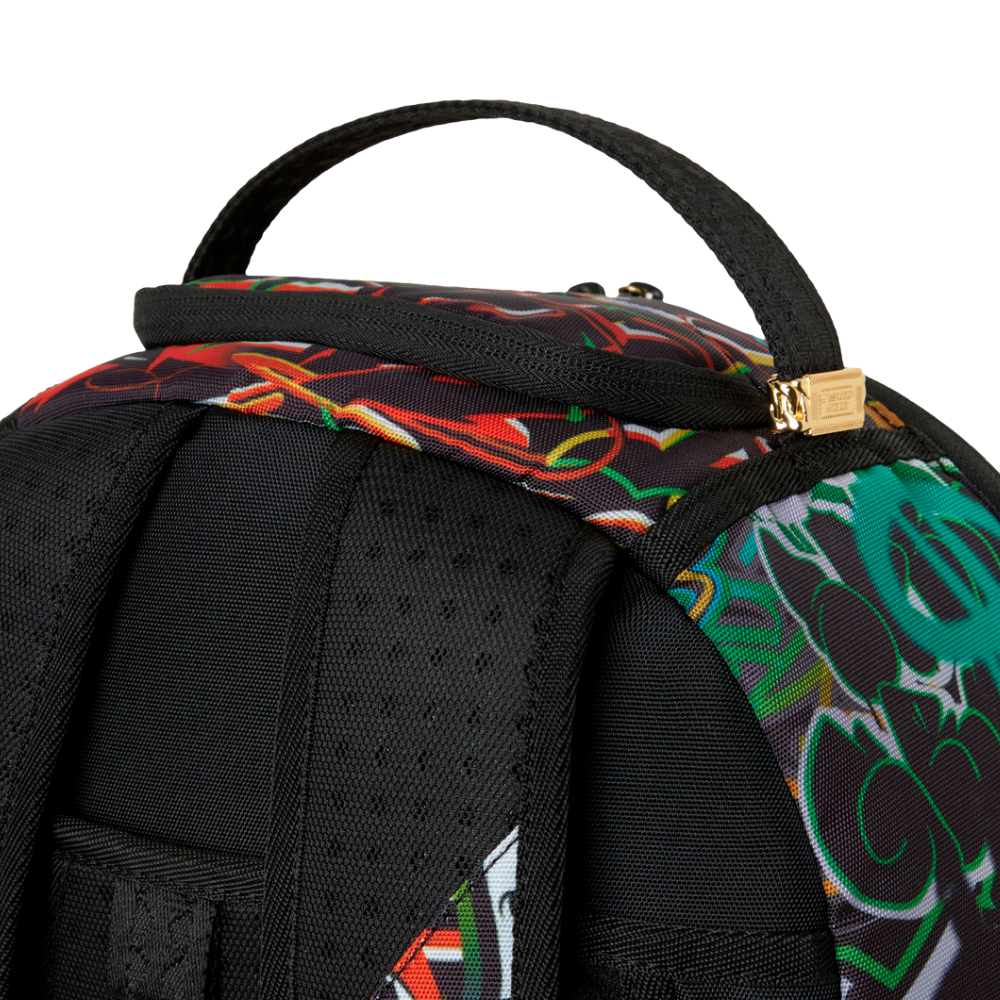 Sprayground Money Bear Graff Mural DLXSR Backpack