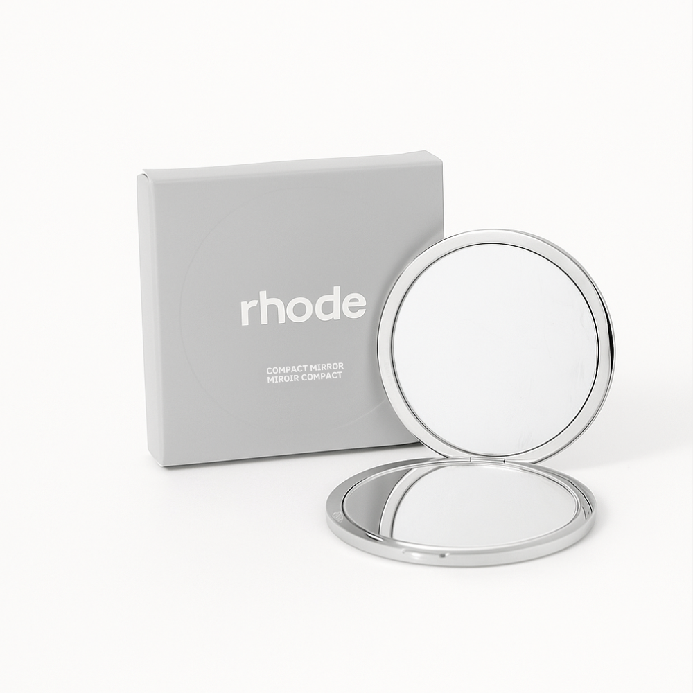 Compact Metal Mirror – Sleek Travel Beauty Accessory | 100% Original, Imported from USA