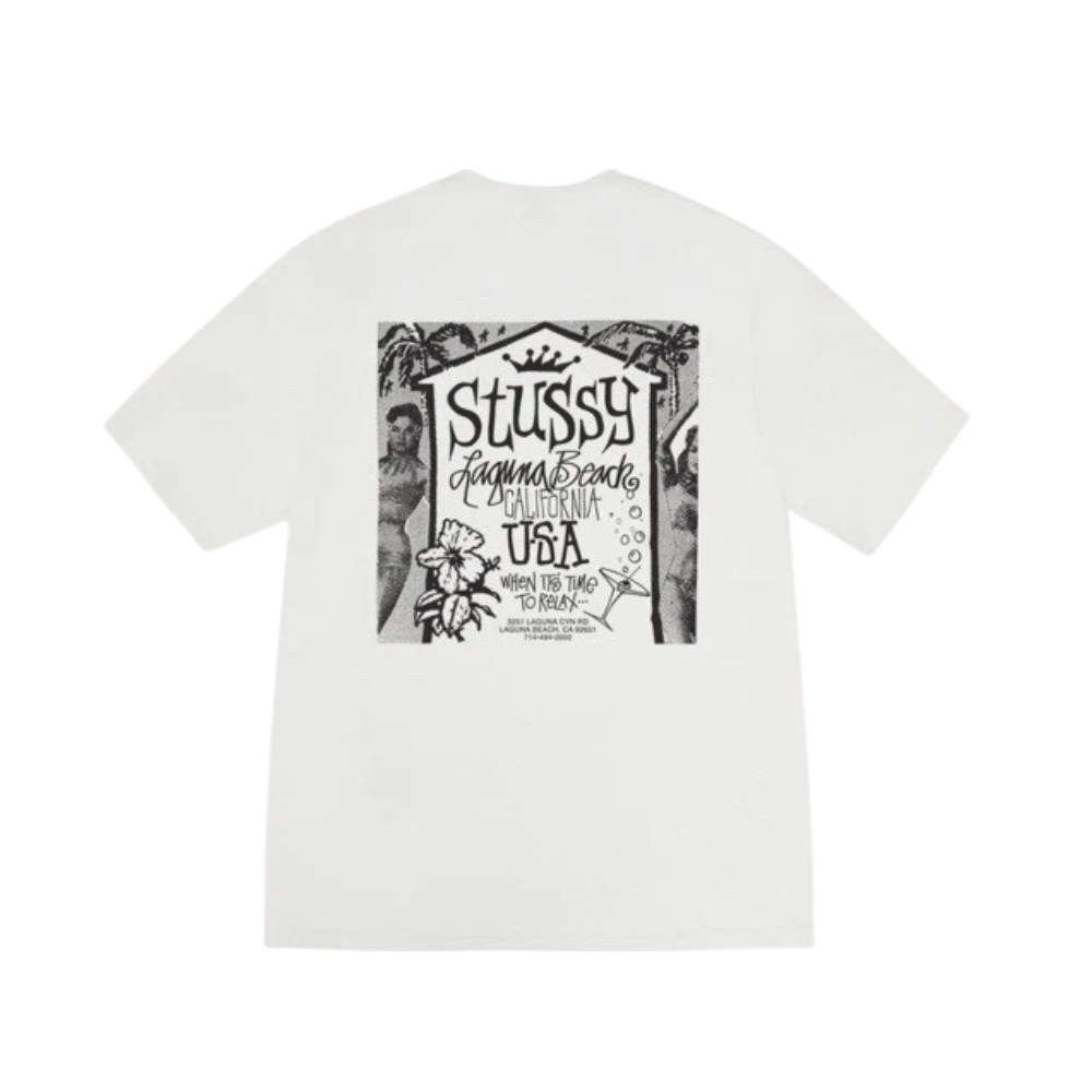 STÜSSY BEACH HOUSE PIGMENT DYED TEE