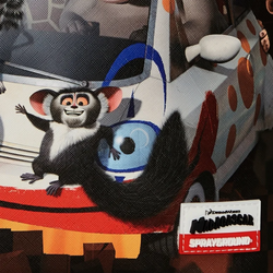 MADAGASCAR CHECKER SMASH DLXSV BACKPACK