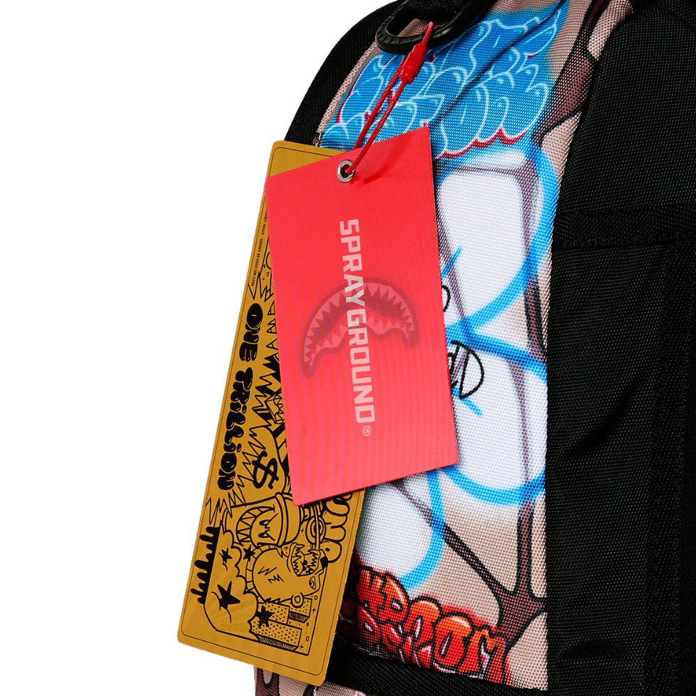 Sprayground Smurfs Art Party DLXSR Backpack