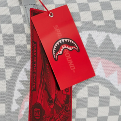 KNIT SHARKS IN PARIS IN CREAM MINI DUFFLE