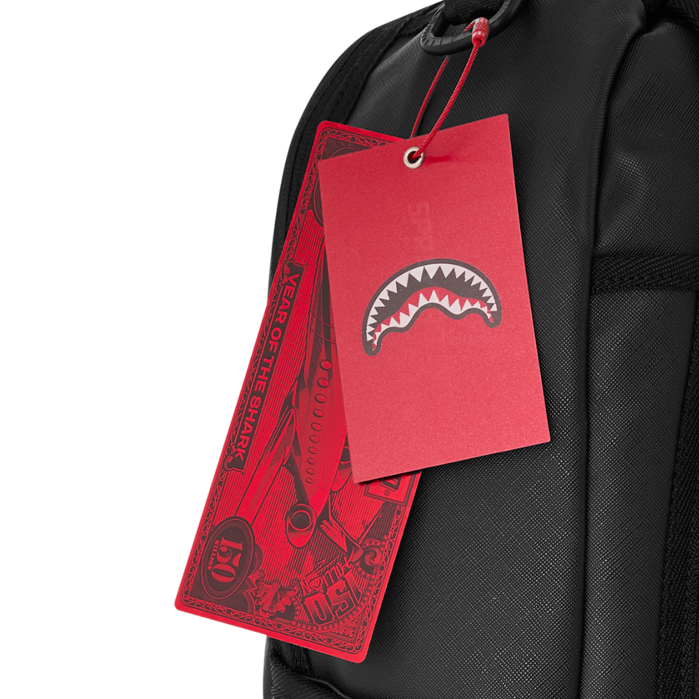 Sprayground Lux Black Ghost Drip DLXSV Backpack