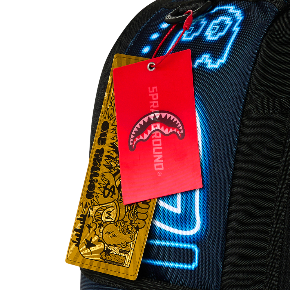 Sprayground Pacman Neon Shark DLXSR Backpack