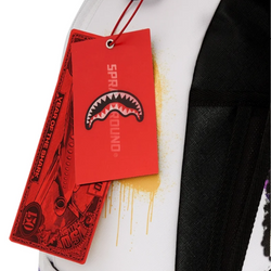 SHARK CENTRAL STENCILS WHITE DLXSV BACKPACK
