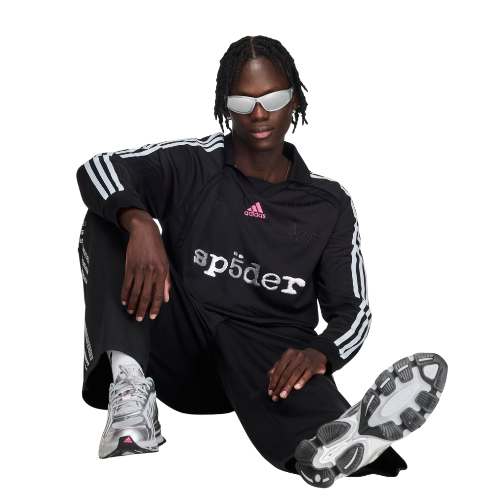Sp5der football jersey black