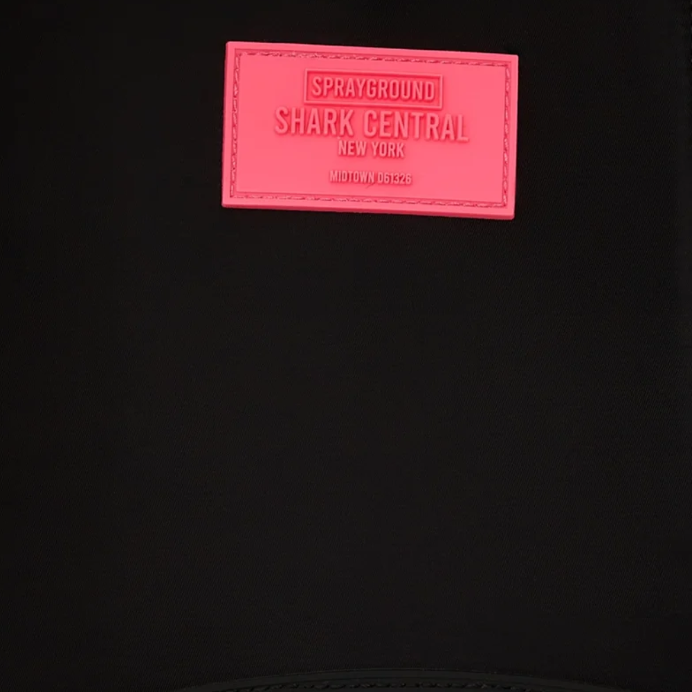 SHARK CENTRAL NYLON BLACK PINK