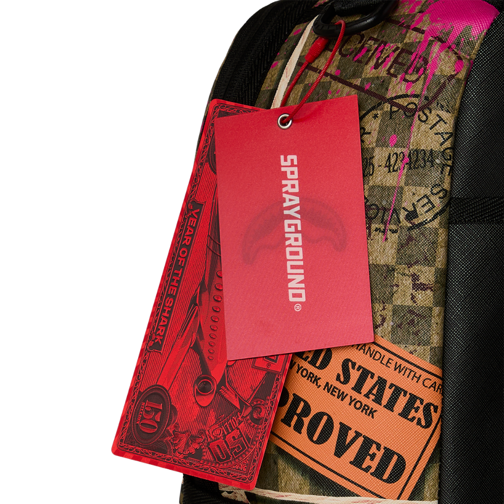 Sprayground Torn Packaging RMX Backpack