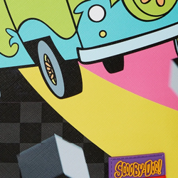 SCOOBY DOO CHECKER SMASH HIPPIE DLSXV BACKPACK