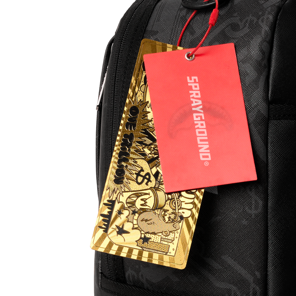 Sprayground 4AM Red Shark DLXSV Backpack