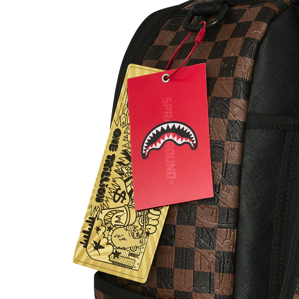 Sprayground Shredded Money DLXSV Backpack