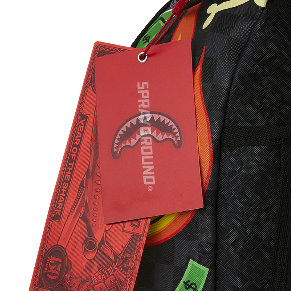 Sprayground Zombie Collage Backpack