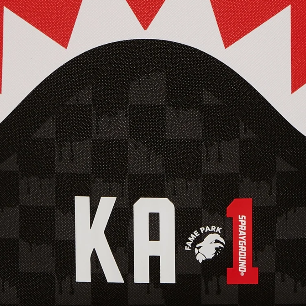 CROWN DRIP CHECK x KA1 DLXSV BACKPACK BLACK