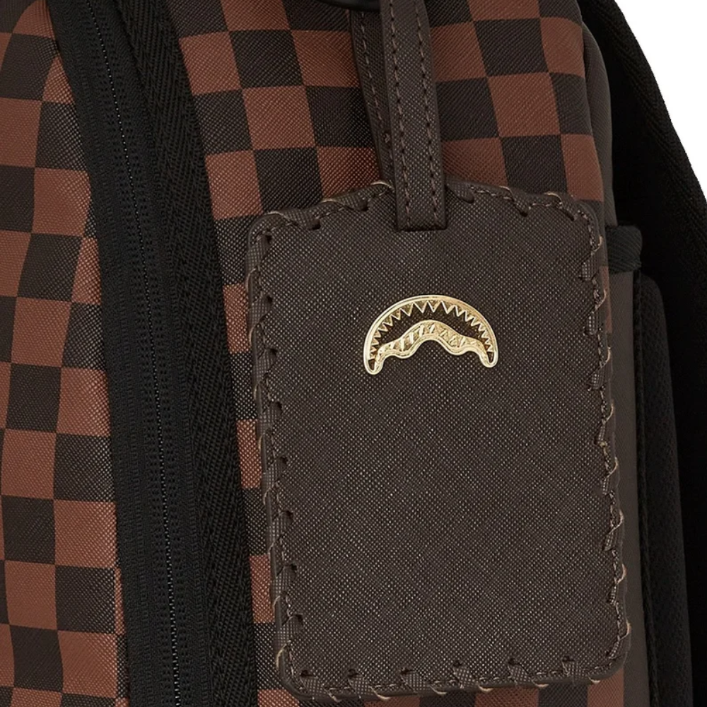 CORE EMBOSSED CHECK BACKPACK
