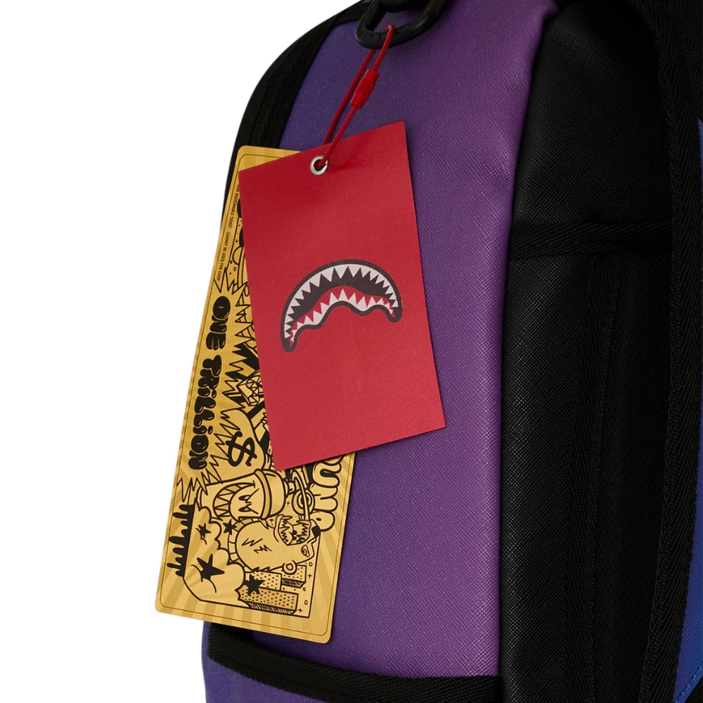 Sprayground Shark Central Embossed Dusk DLXSV Backpack