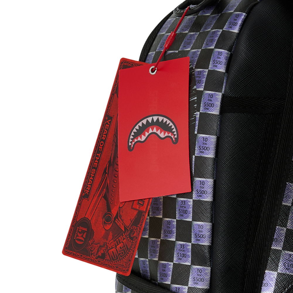 Sprayground Scratch Off Shark DLXSV Backpack