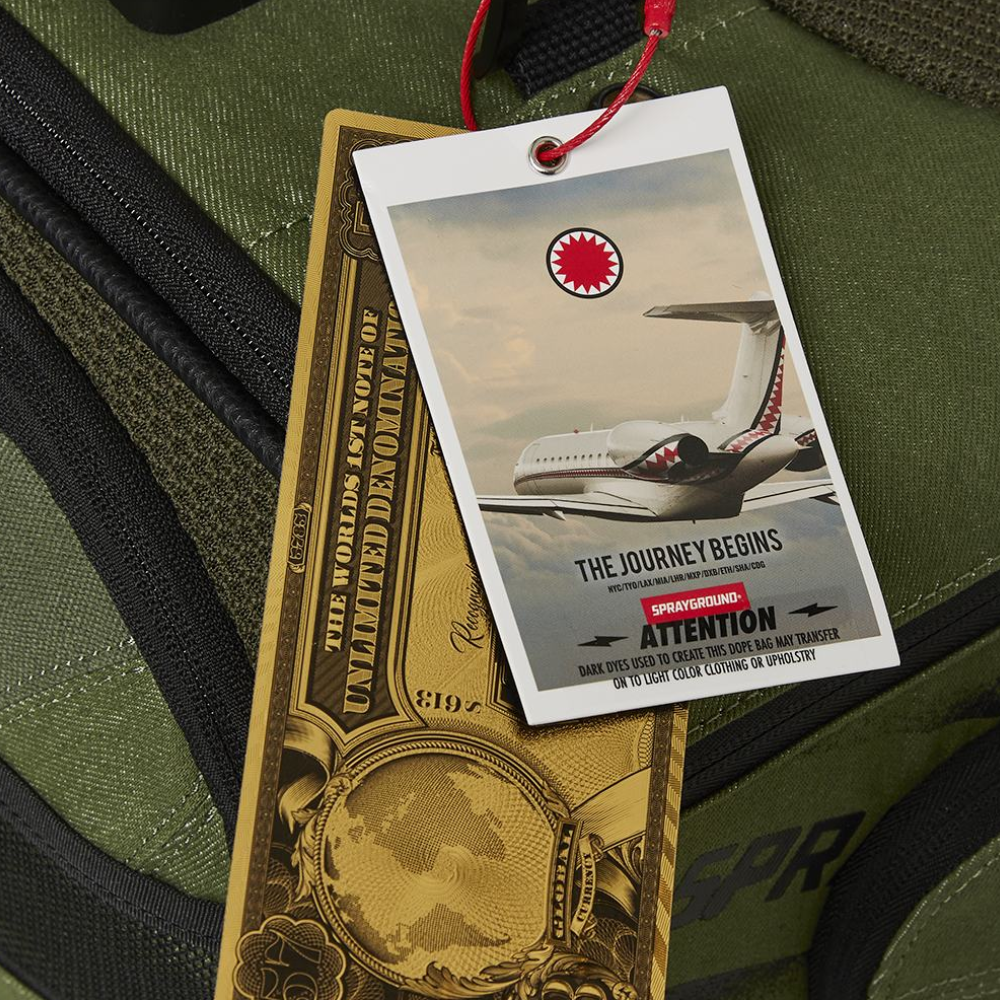 Sprayground Trolley Unisex - Militare