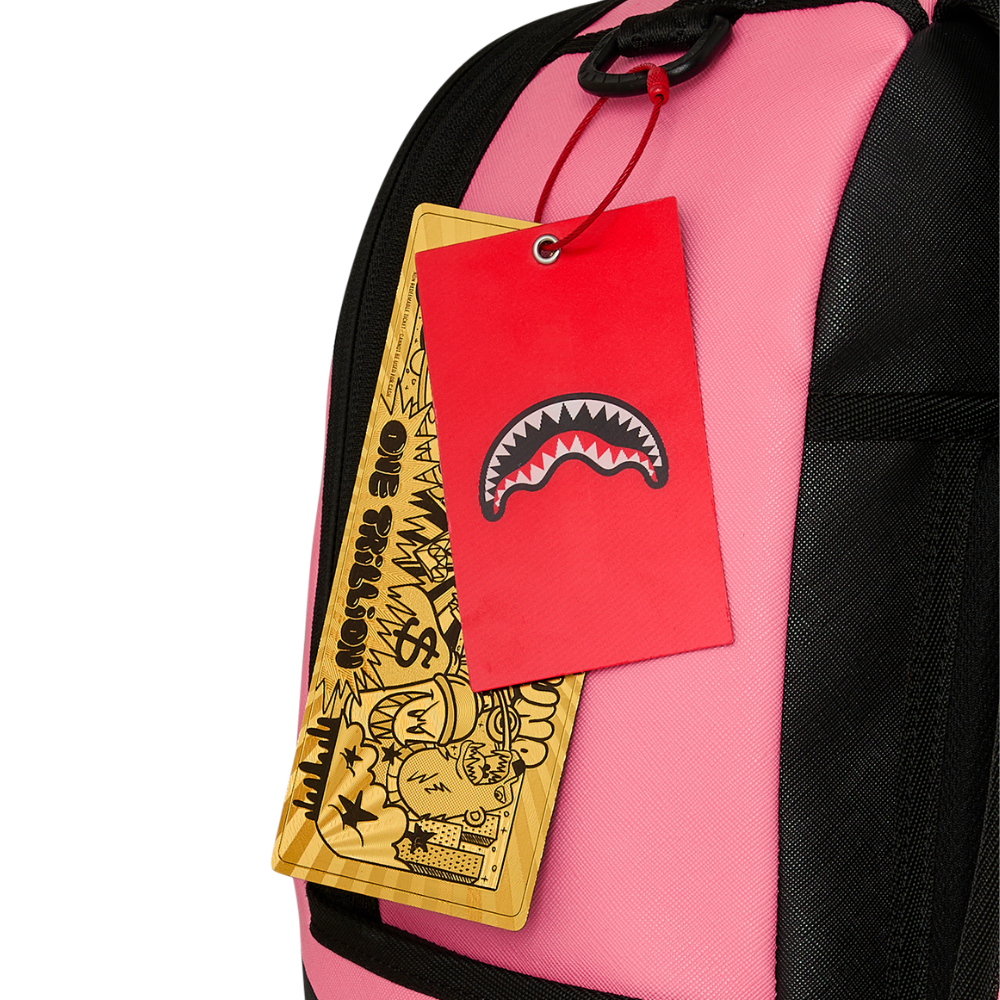 Sprayground Shark Central Bubbly Pink DLXSV Backpack