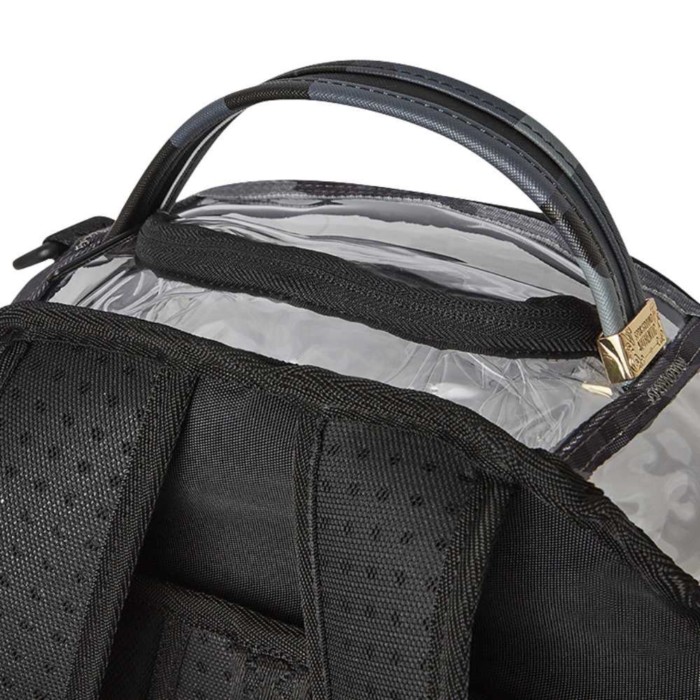 Sprayground 3AM Shark Detail Clear Backpack