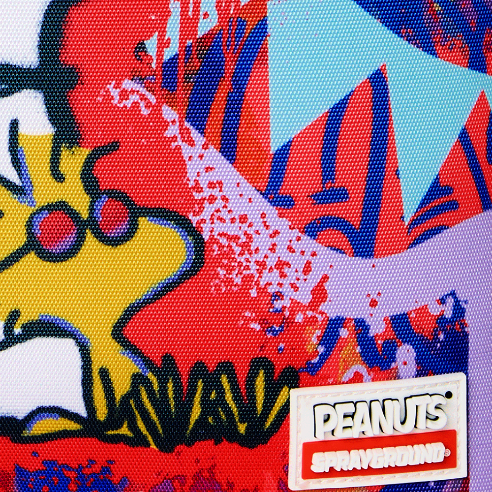 Sprayground Peanuts Snoopy Street Art DLXSR Backpack