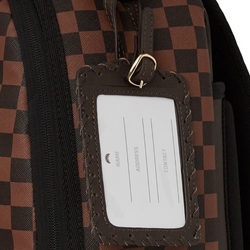CORE EMBOSSED CHECK BACKPACK