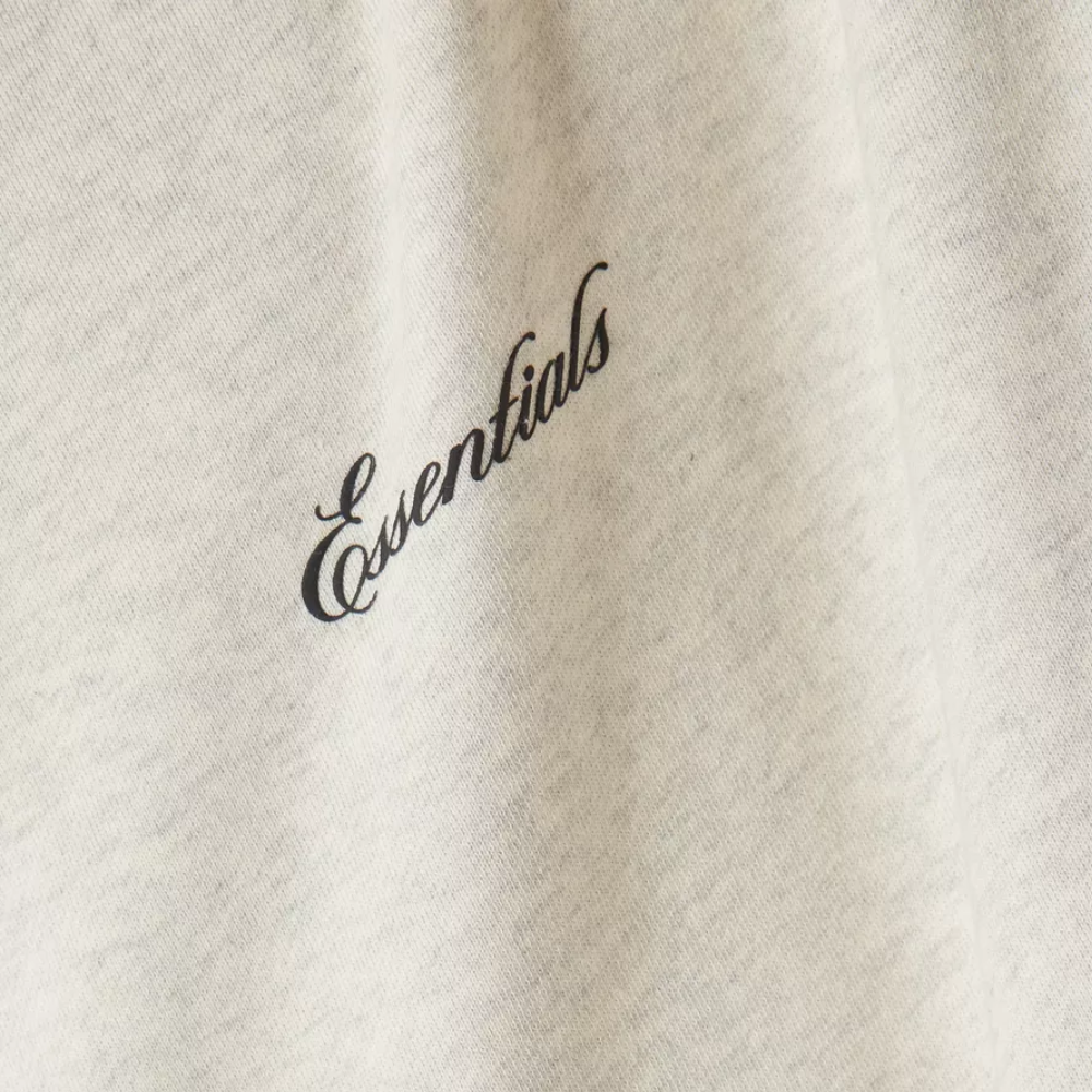 Fear of God Essentials Signature Classic Hoodie in Core Fleece