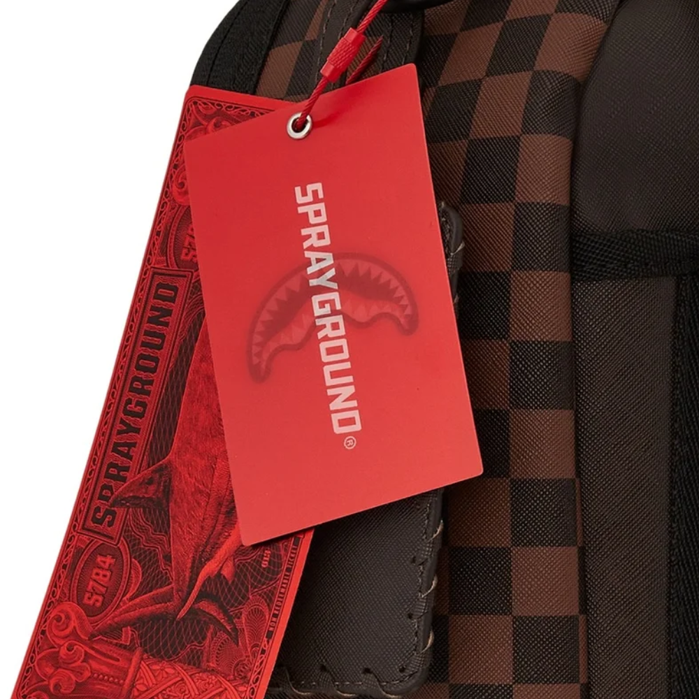 CORE EMBOSSED CHECK BACKPACK