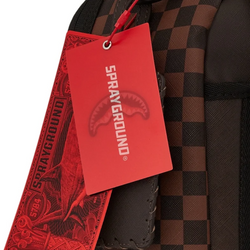 CORE EMBOSSED CHECK BACKPACK