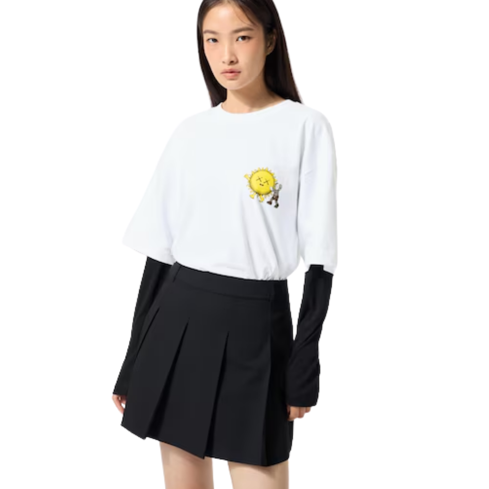 Uniqlo 'KAWS UNIVERSE'  Sun & Companion UT Graphic T-Shirt - White - Unisex