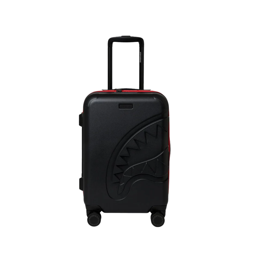 Sprayground Printed Zipper Shark Carry-On Luggage
