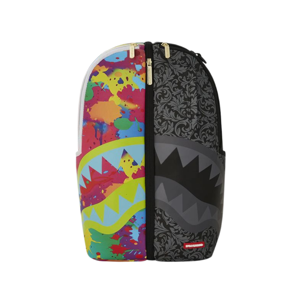 1 OFF BAGS BACKPACK SPLIT 'MULTICOLOR' | Sprayground GCC by Crypt