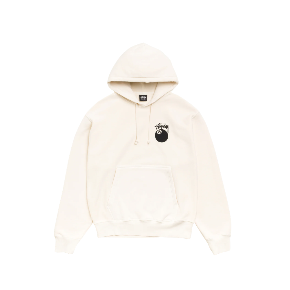 STÜSSY 8 BALL HOODIE GARMENT DYED