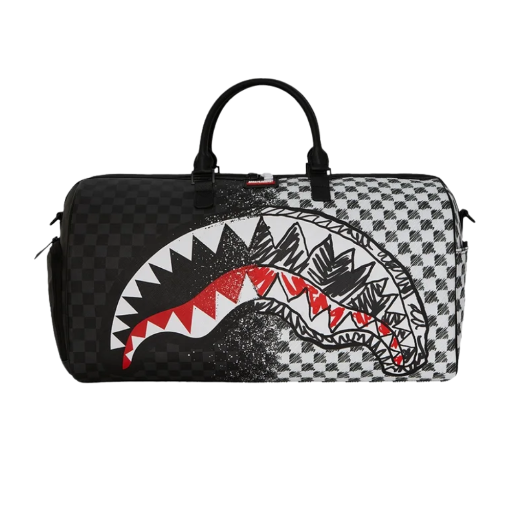MIX AND MATCH SCRIBBLE LARGE DUFFLE