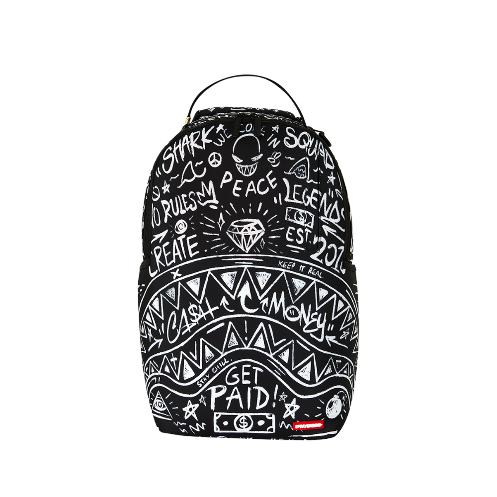 Sprayground Crazy Thoughts DLXSR Backpack