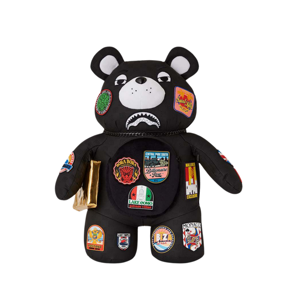 Sprayground bear backpack Global Mogul Billionaire Teddy Bear