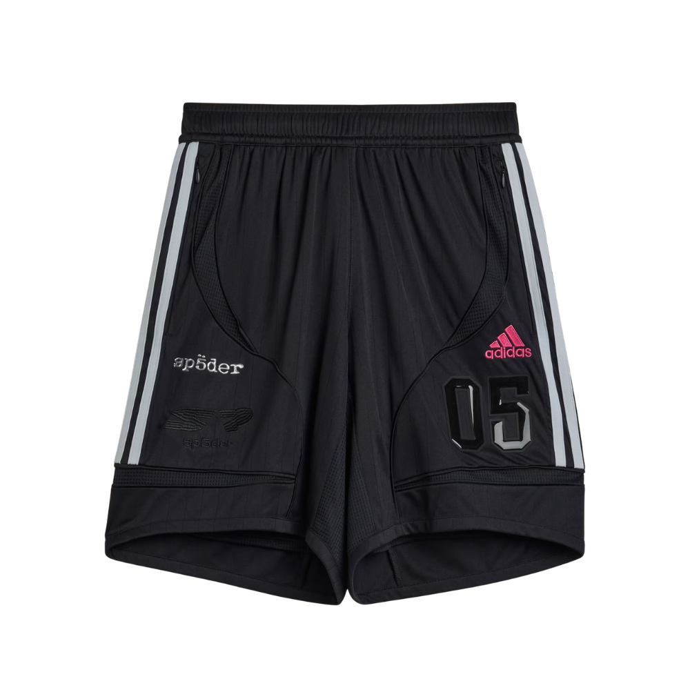 Sp5der football short black
