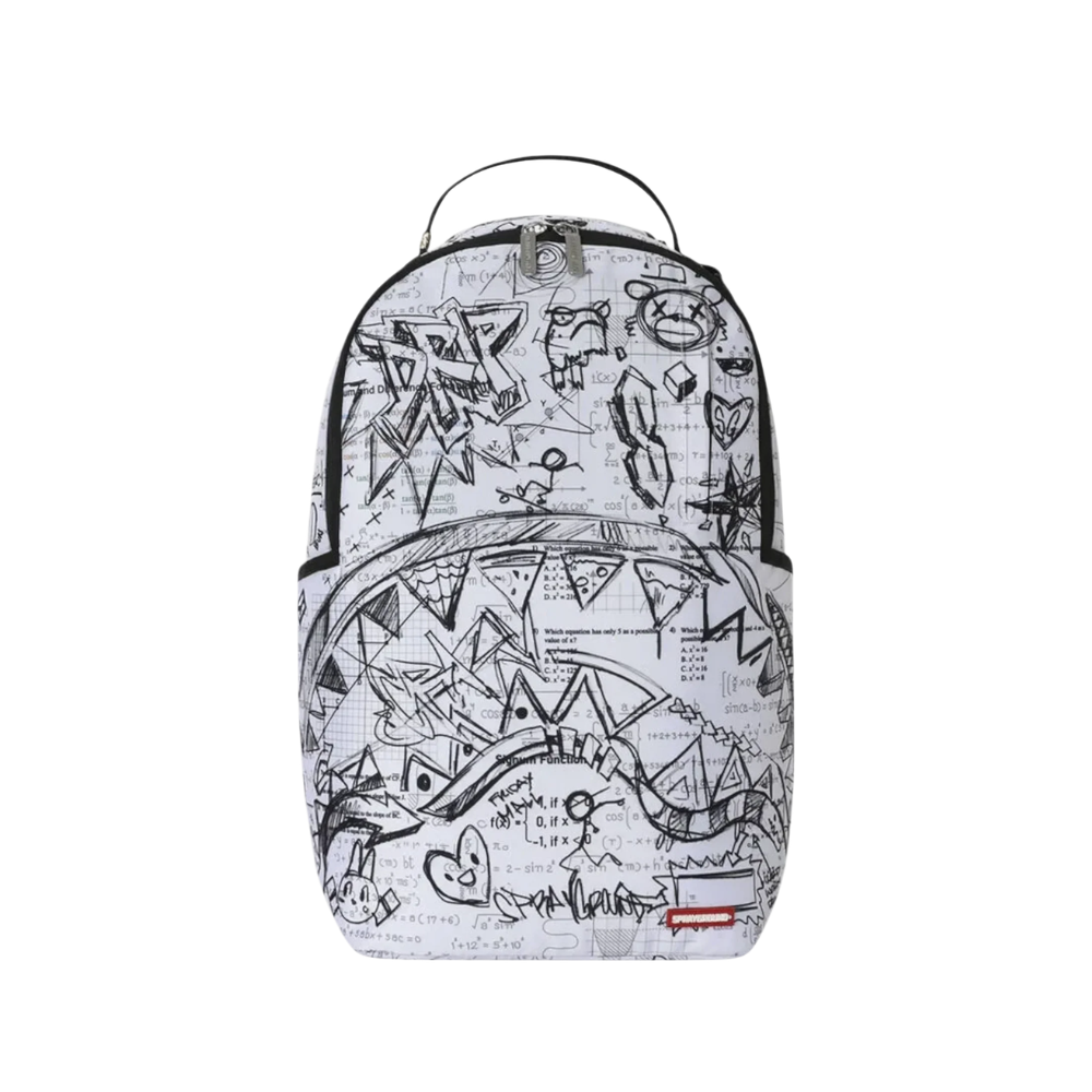 Sprayground Doodles Over Math Homework DLXSR Backpack