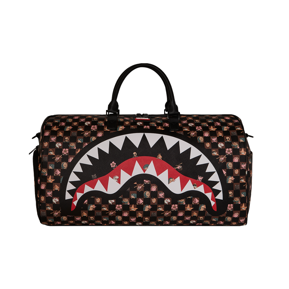 Sprayground Peeking Characters Remix Duffle