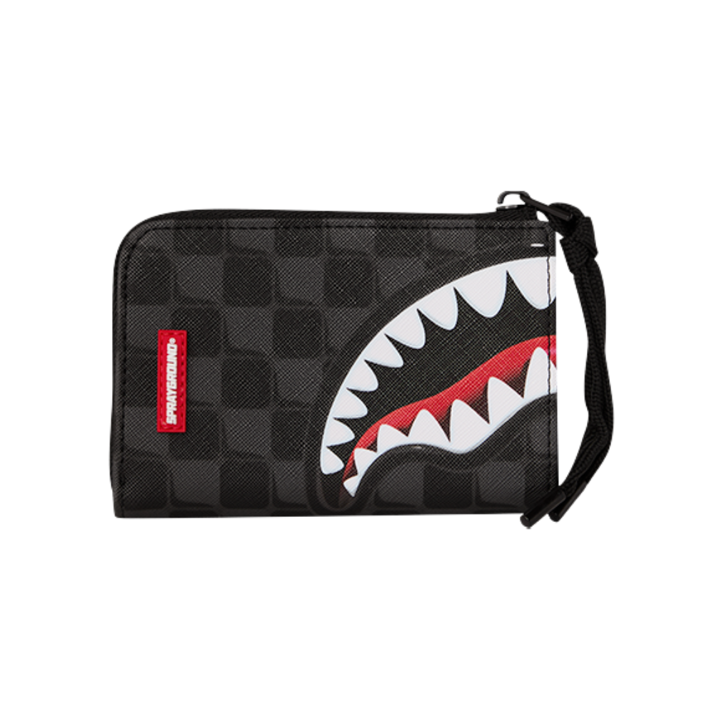 Sprayground Sharks In Paris Balloon Black Wallet