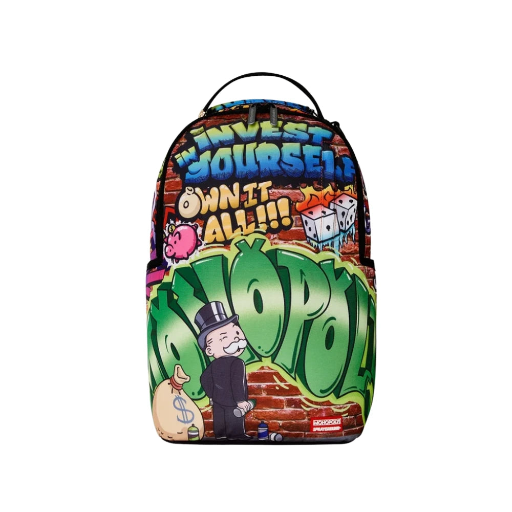 MONOPOLY MAN GRAFFITI DLXR BACKPACK