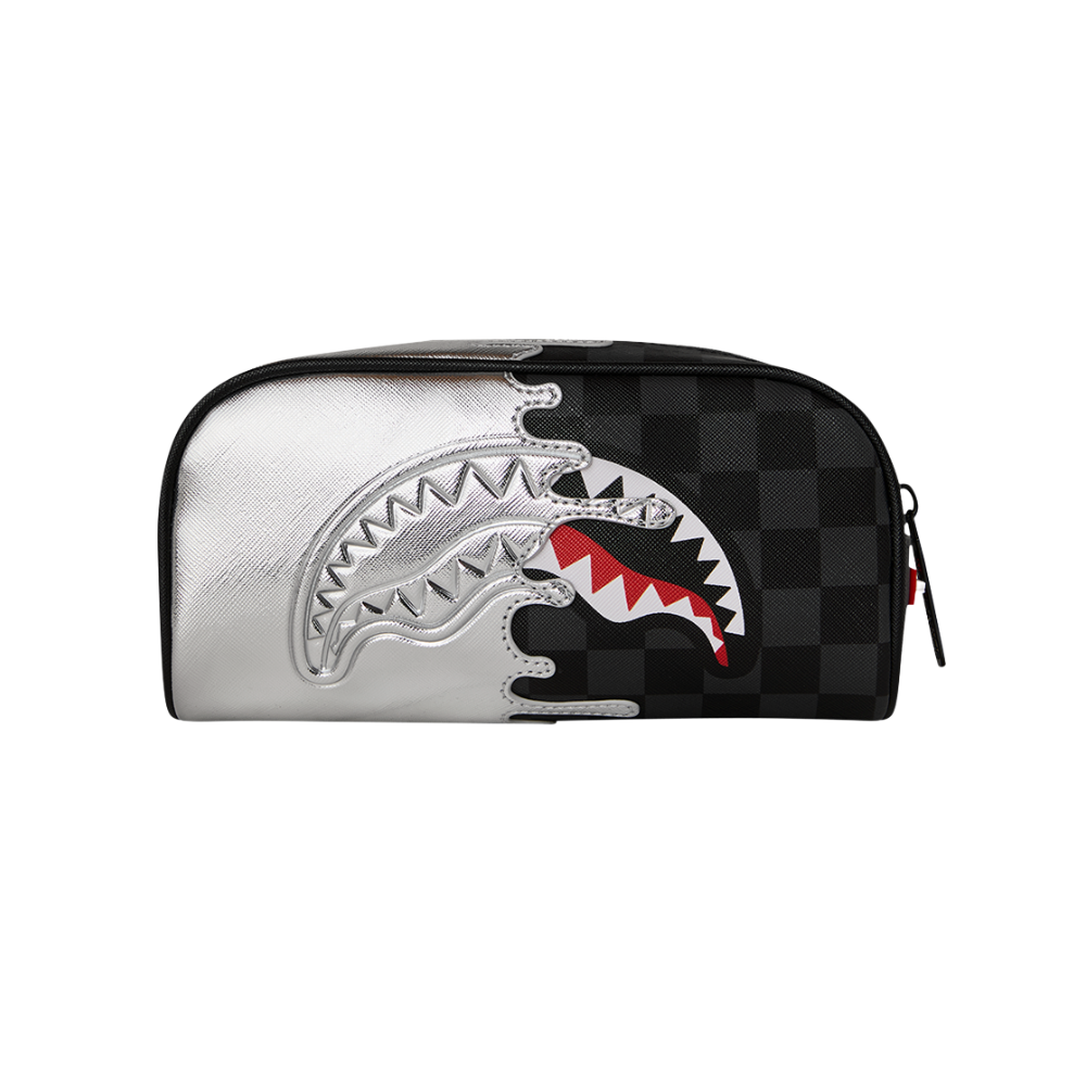 Sprayground Silver Side Drip Pouch