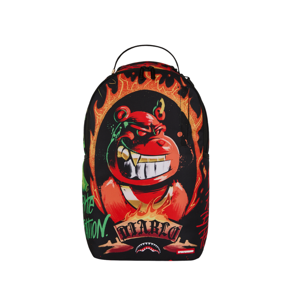 Sprayground Diablo Burning Billion Diablo Bill Backpack