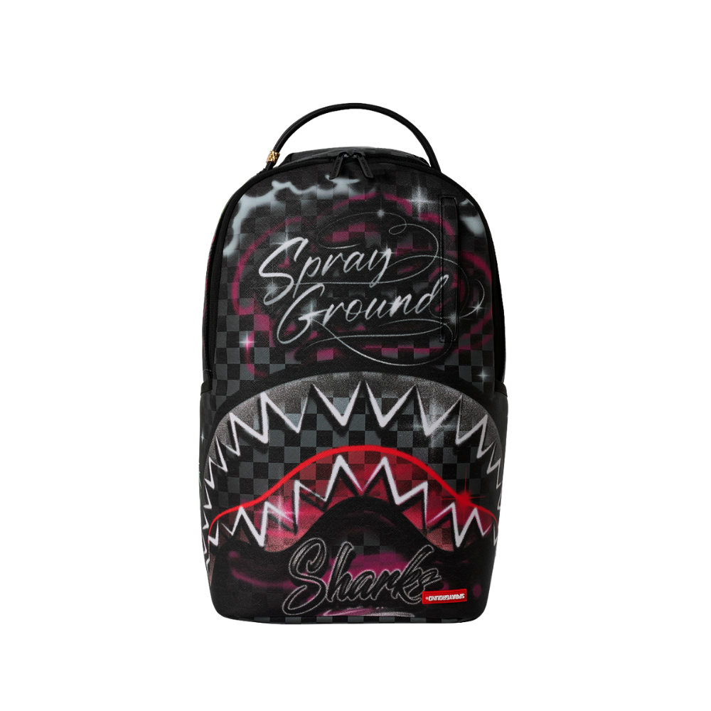 Sprayground Airbrused Shark DLXSV Backpack