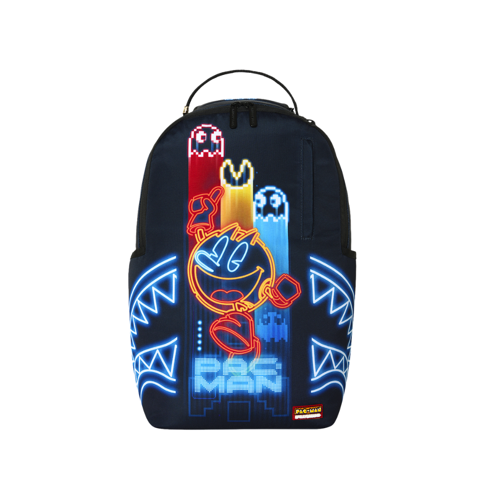 Sprayground Pacman Neon Shark DLXSR Backpack