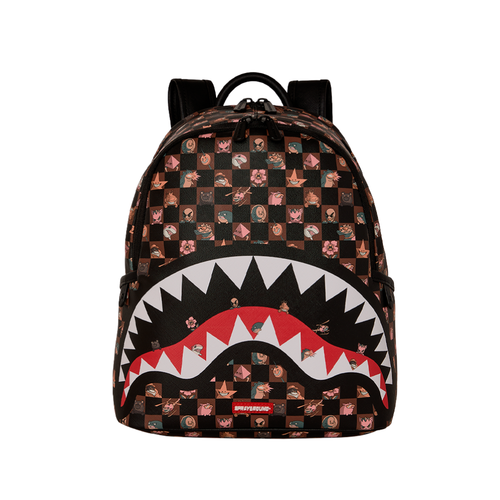 Sprayground Peeking Characters Remix Savage Backpack