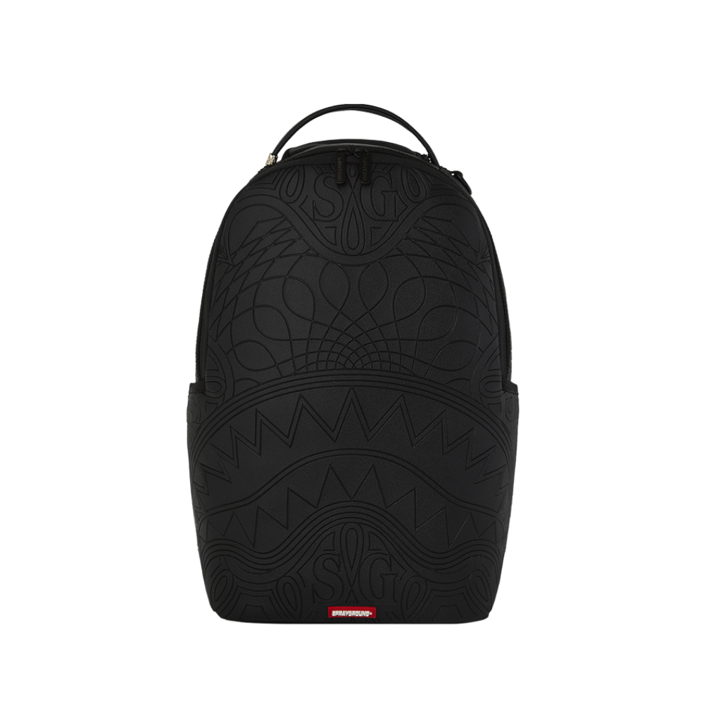 Sprayground Tonal Monogram Emboss Shark Backpack