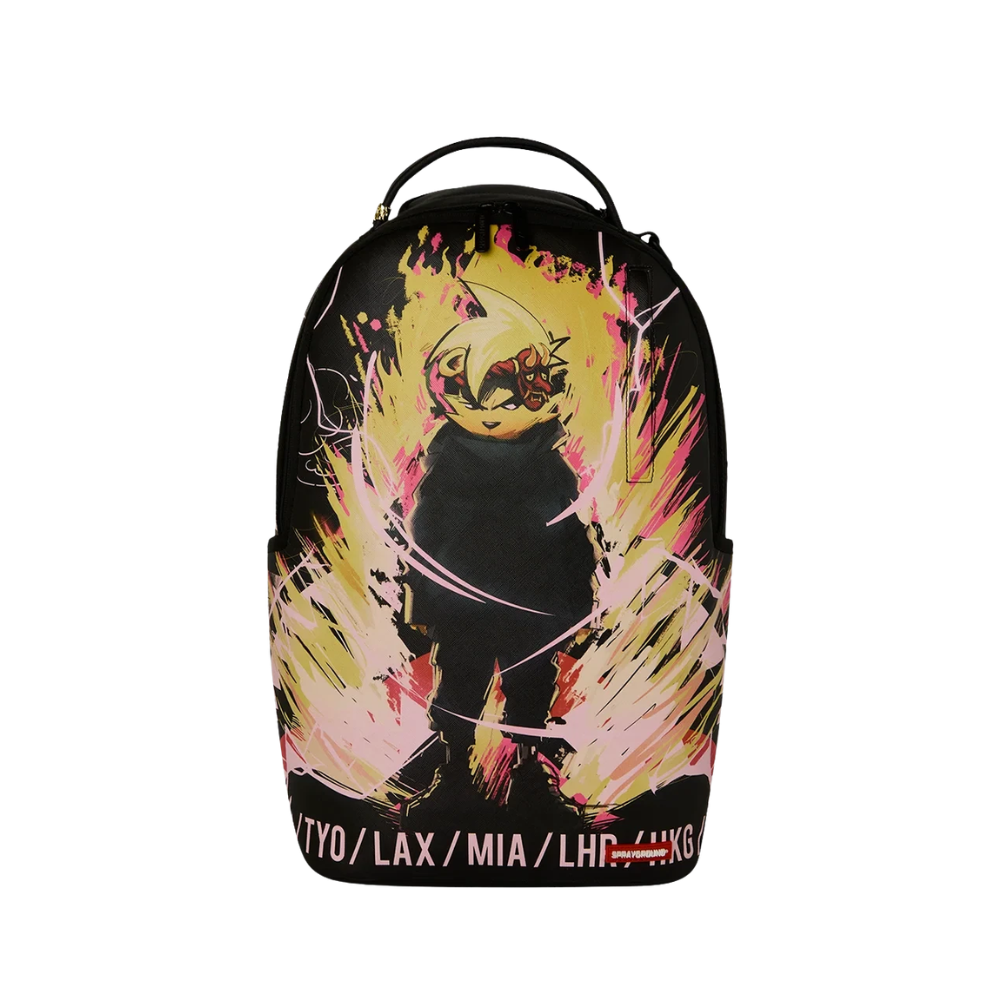 Sprayground Power Bear Powers Up DLXSV Backpack
