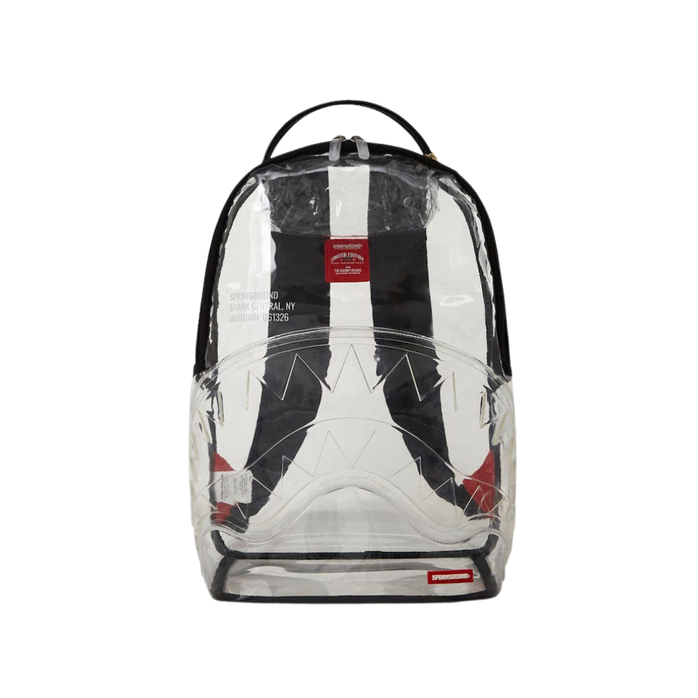 SHARK CENTRAL CLEAR DLX BACKPACK