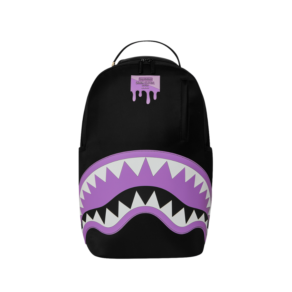 Sprayground Shark Central Light Purple DLXS Backpack