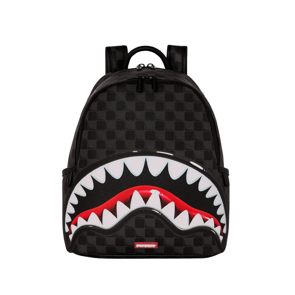 Sprayground Sharks In Paris Balloon Black Savage Backpack